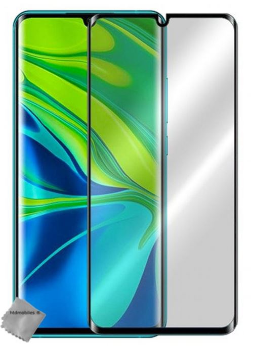 Film de protection verre trempe incurve integral pour Xiaomi Mi Note 10 - NOIR
