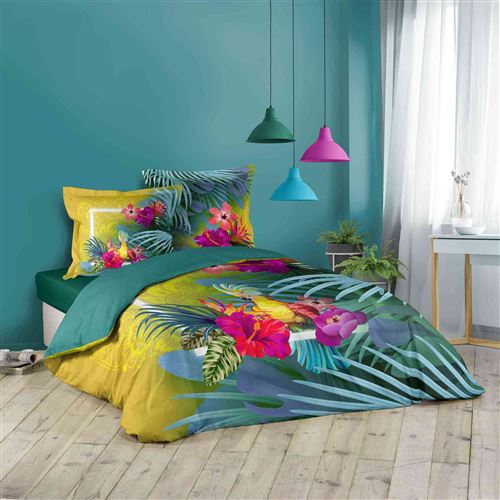 Parure de lit Paradisiaque 260x240 cm