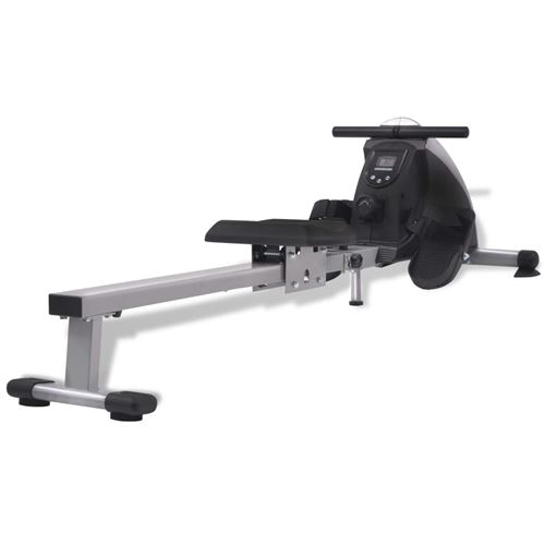 vidaXL Roeiapparaat 4,5 kg vliegwiel magnetische weerstand 8 niveaus