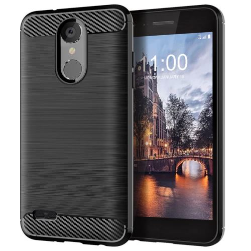 Etui Coque de protection durable souple pour LG Tribute Dynasty - Noir