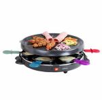 appareil à raclette 6 personnes 800w - doc207