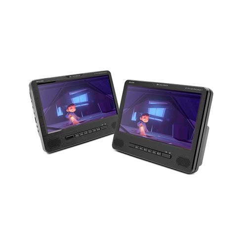 Caliber MPD298 - DVD-speler - draagbaar - scherm: 9 - zwart