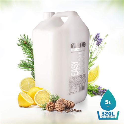 Meilleurs prix pour WAHL Showman Après-shampoing pour Chien 5 l