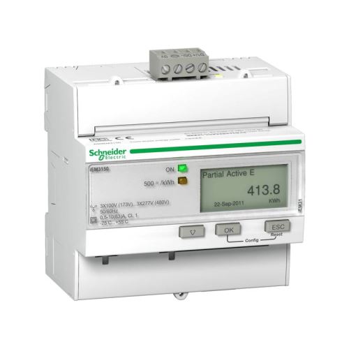 Compteur électrique 1/3 phase 63A PowerLogic A9MEM3150 - Image 3