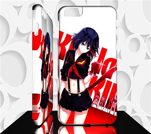 Coque Design Iphone 6+ 6 PLUS MANGA KILL LA KILL - KIRU RA KIRU- Réf 06