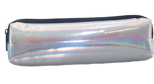 Luna porte-plume junior 19 cm argent brillant