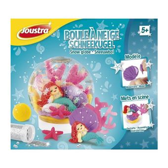 Kit créatif Joustra Boule à neige Sirène