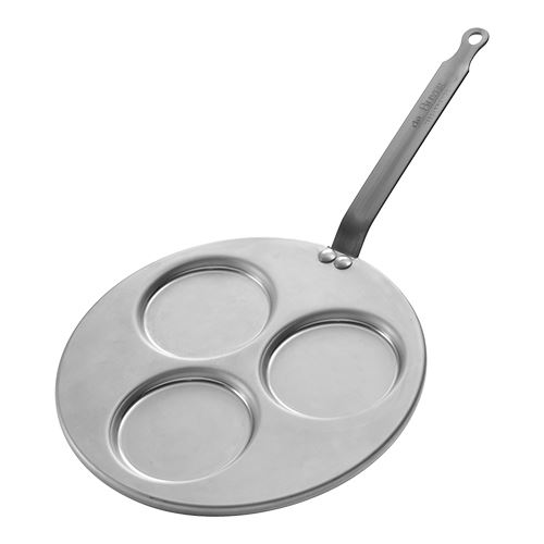 De Buyer 1 Poêle À Blinis Et Oeufs 3 X Ø 0 Cm Emga