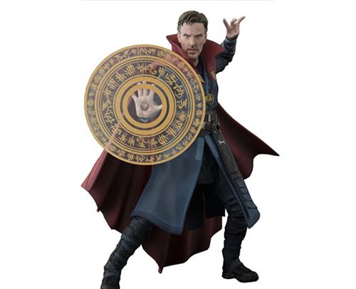 MARVEL - Doctor Strange Figurine Super Héros Burning Flame Set 15 cm
