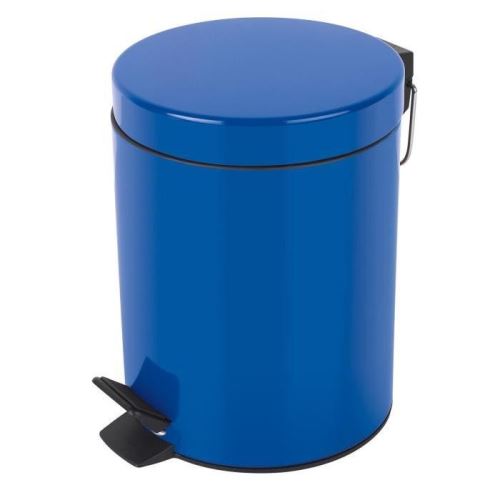 Sydney poubelle salle de bain 25x17x22,5cm bleu 10.16384