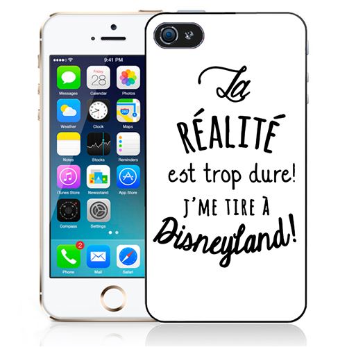 Coque pour iPhone 5C réalité disneyland