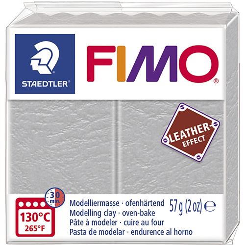 Staedtler Fimo effet d'apprentissage modelage argile à effet pigeon gris
