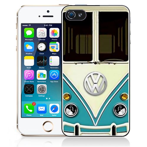 Coque pour iPhone 5C combi vintage vw volkswagen