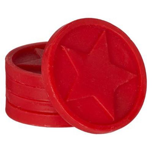 Comptoir De La Bougie Lot de 5 Cires Parfumées à Brûler Etoile 45g Fruits Rouges - vue 1