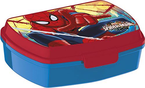 Stor 33474 Spiderman- appareil à croque-monsieur rectangulaire, composite, multicolore, 15 x 10 x 5 cm