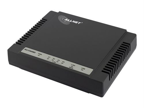 ALLNET ALL126AM3 VDSL2 Master Modem - Routeur - modem ADSL - commutateur 4 ports