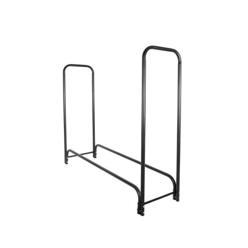 Bc Elec Hmfr 05 Rangement A Bois En Acier Noir 150x36x120cm