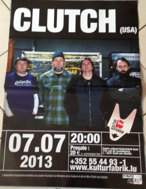 CLUTCH - 60x80 cm - AFFICHE / POSTER