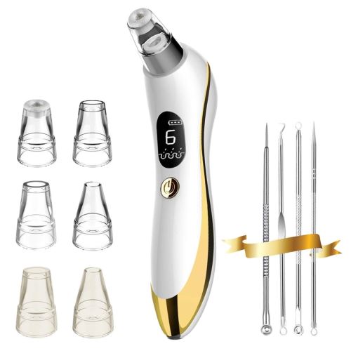 Extracteur de points noirs Aspirateur puissant à pores d'aspiration pour Nose Face 6 Level Pro