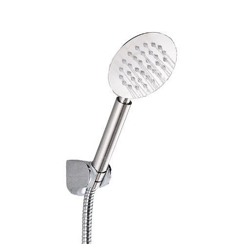 Pommeau De Douche Super Fin Moderne Inox Anti-Oxydation Rond Diamètre 10 Cm - YONIS