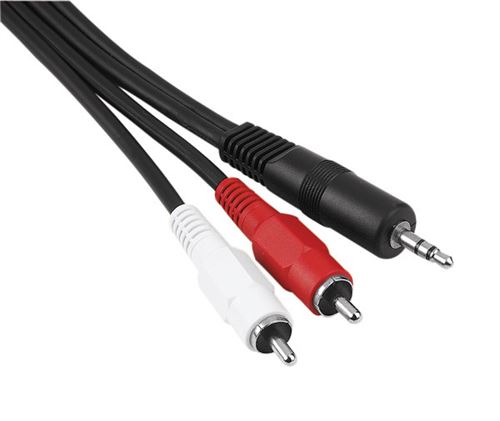 Thomson Câble audio jack 3,5 mm - 2 cinch 2m