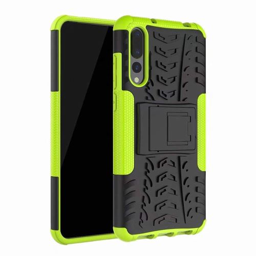 Coque Anti Choc Pour Huawei P20 Pro Modèle Spider - Vert