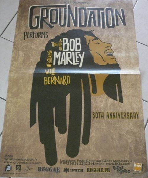 Tribute To BOB MARLEY - 70x100 cm - AFFICHE / POSTER