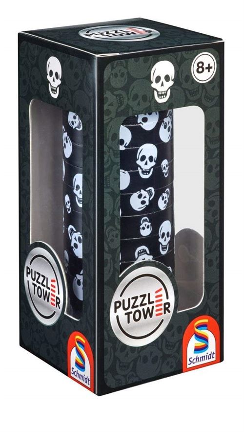 Schmidt Spiele 56909 - Puzzle Tour - Crâne - 10 Pièces