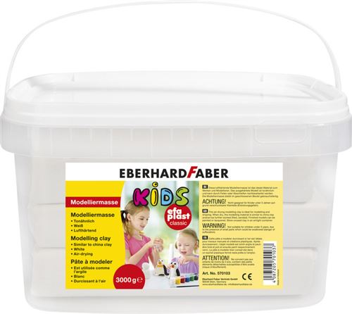 Eberhard Faber Ef-570103 Pâte À Modeler 3Kg En Seau - Image 1