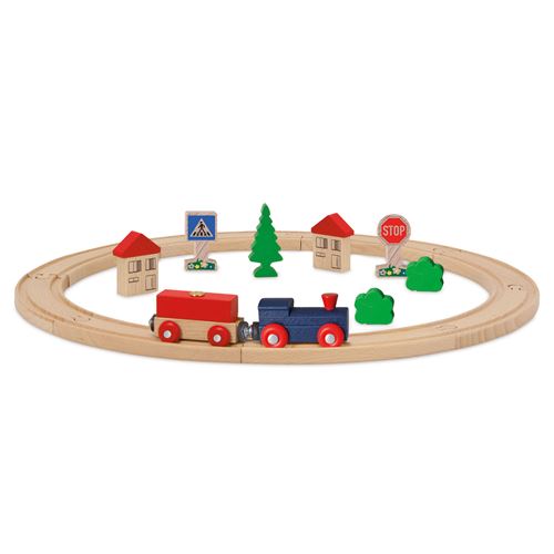 Set de train Eichhorn avec accessoires, 20dlg.