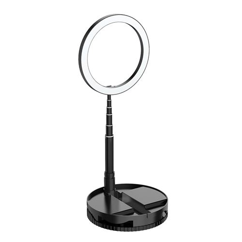 1,6 M Télescopique Led Portable Beauté Retardateur Deux-En-Un Support de Lampe Beauté Xjpl559