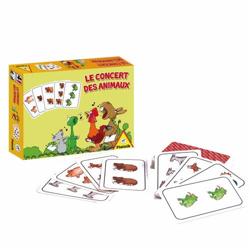 PIATNIK Jeux - Le Concert Des Animaux Multicolore