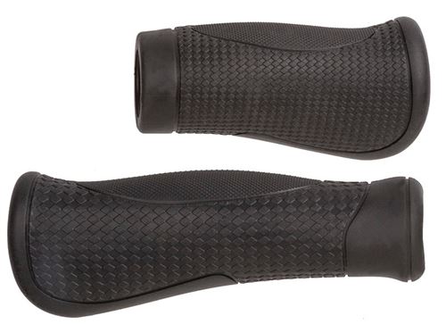 M-Wave poignées Cloud Base noires 130/95 mm par paire