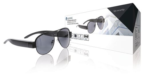 König SAS-DVRSG13 Lunettes de soleil avec caméra intégrée