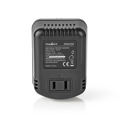 convertisseur d'alimentation 220 volts vers 110 volts 45 watts