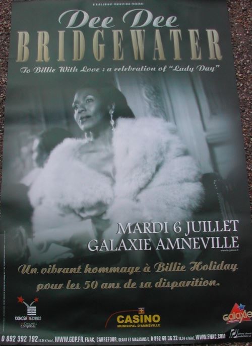 DEE DEE BRIDGEWATER - 80x120 cm - AFFICHE / POSTER