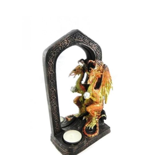 Miroir Dragon Orange + Bougie