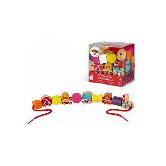 Kit créatif Janod Perles à enfiler Cirque
