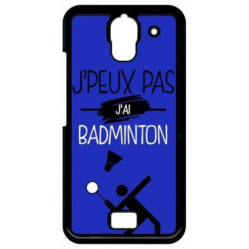 Coque huawei y360 j peux pas j ai badminton 3