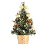 SERWOO 30pcs Sapin De Noël Bleu-Vert En 4 Tailles Arbre De Noël
