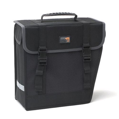 Sacoche velo porte bagage newlooxs basic pakaftas hybrid noir droite - 16 litres - 330x325