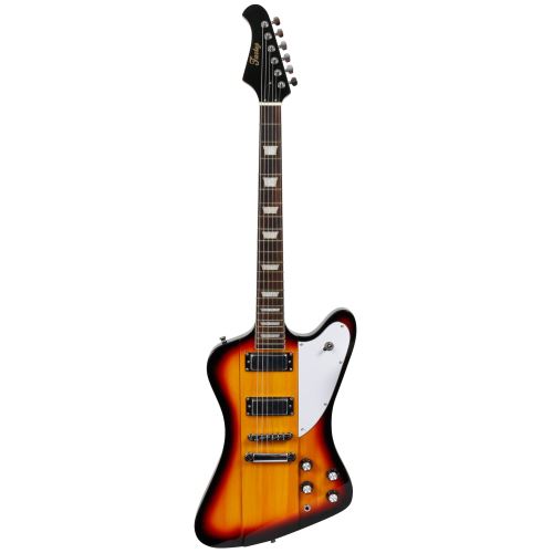 Fazley FFB318SB Sunburst guitare électrique