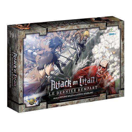 Jeu de Plateau - Attack on Titan - Le Dernier Rempart