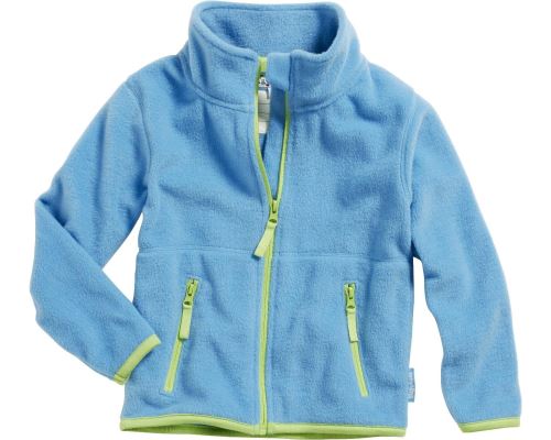 Playshoes veste polaire junior bleu/vert