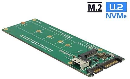 Delock U.2 Sff-8654 Convertisseur Sata Ou 1 Adaptateur M.2 - Image 1