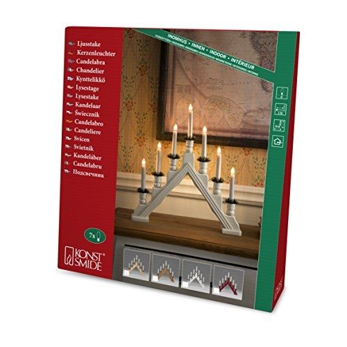 Konstsmide 2285-130 chandelier en bois naturel