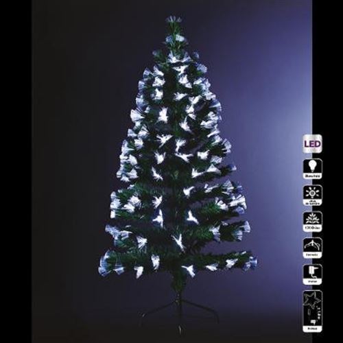 Sapin de Noel artificiel bouquet blanc - 150 cm
