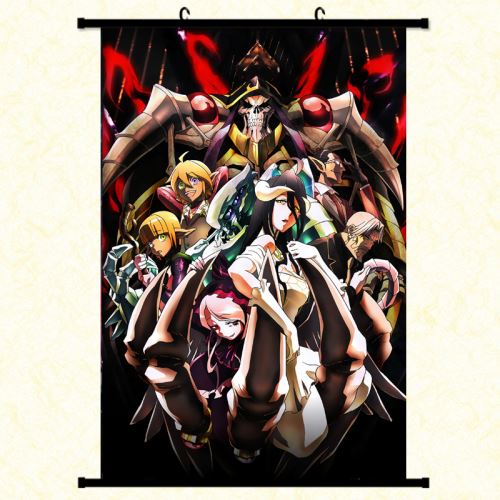 Poster en toile étanche avec cadre en PVC - OVERLORD (#527),30X45 CM