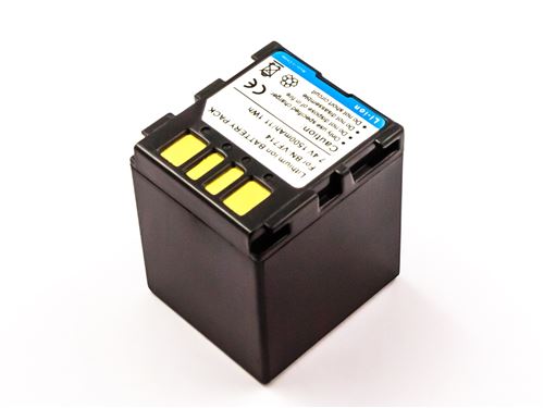 Batterie compatible JVC BN-VF714, Li-ion, 7,4V, 1500mAh, 11,1Wh