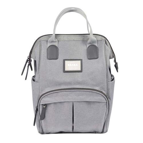 Sac à langer Wellington- gris chiné